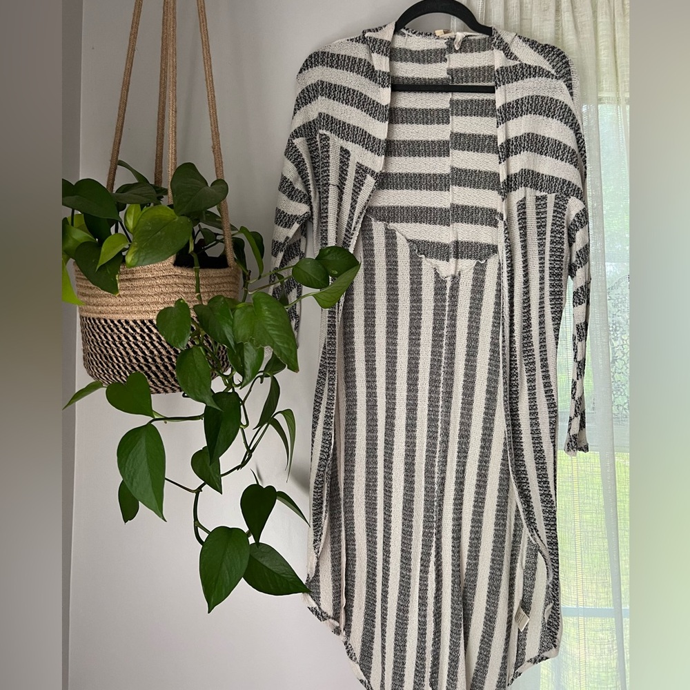 Striped Cardigan
